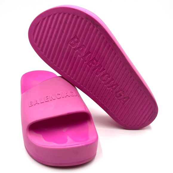 Balenciaga Chunky Slide Sandals - Picture 5 of 7